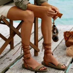 Spell and The Gypsy Collective olive sandals
